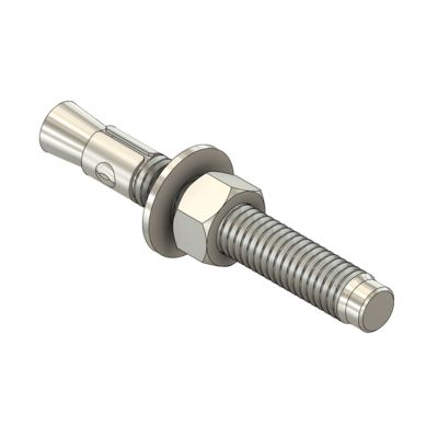 MODULAR SOLUTIONS ZINC PLATED PART<br>3/8"X3" WEDGE ANCHOR